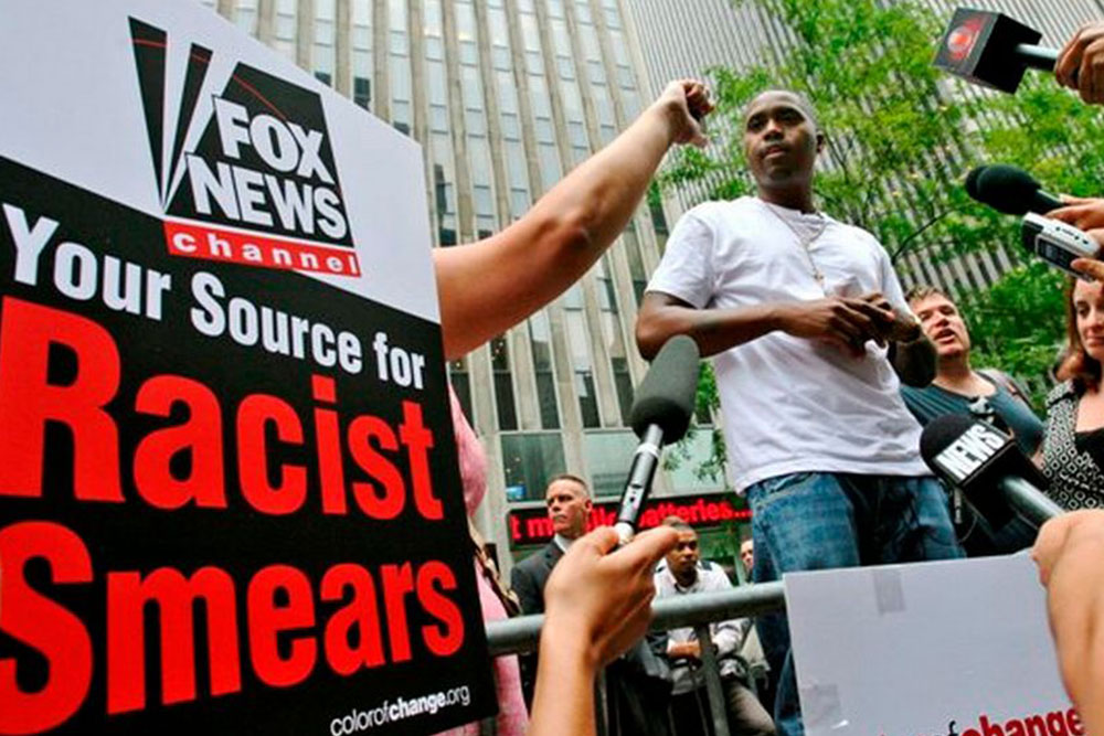Nas at Fox News HQ