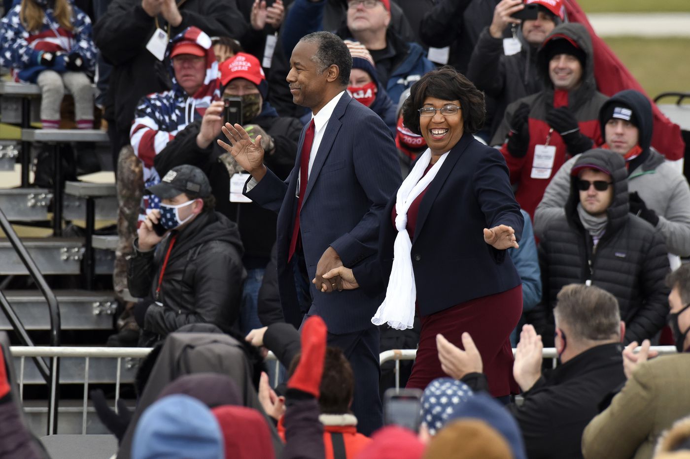 Ben Carson with wife, Candy Carson