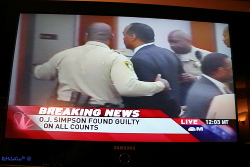O.J. Found Guilty